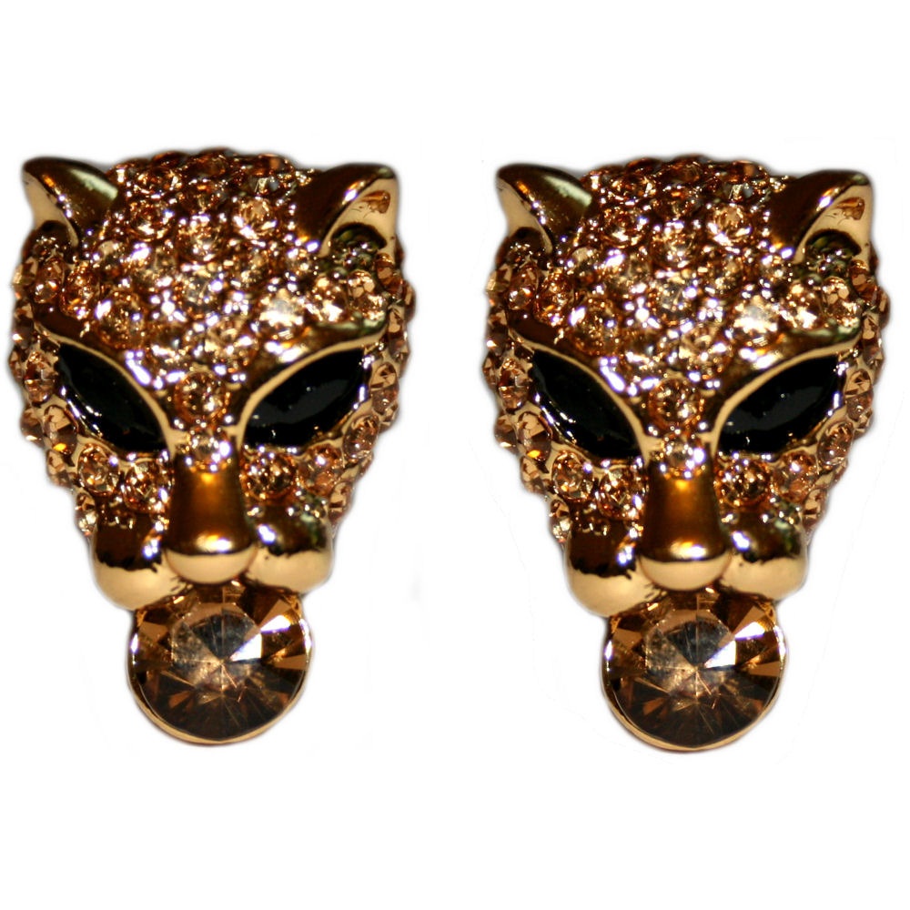 Leopard Earrings on Leopard Earrings