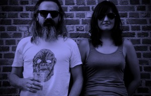Moon-Duo Erik "Ripley" Johnson and Sanae Yamada gave an enigmatic performance at Rough Trade East last night