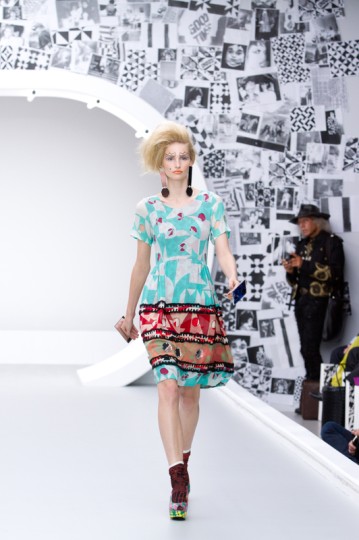 Louise Gray Catwalk for the Summer Season Collections 2013 at London Fashion Week