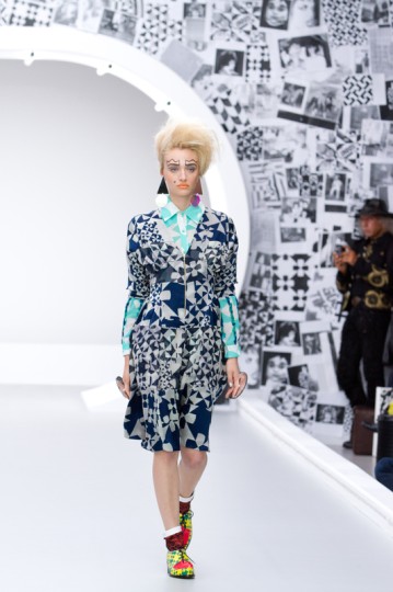 Louise Gray Catwalk for the Summer Season Collections 2013 at London Fashion Week