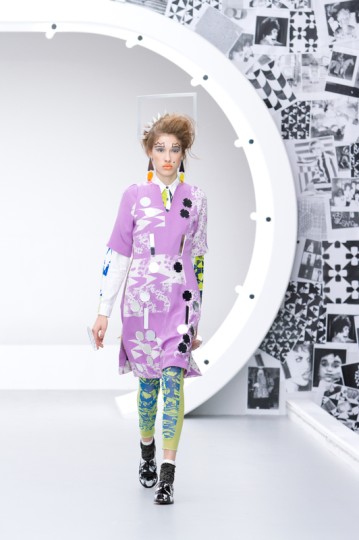 Louise Gray Catwalk for the Summer Season Collections 2013 at London Fashion Week