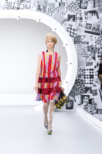 Louise Gray Catwalk for the Summer Season Collections 2013 at London Fashion Week