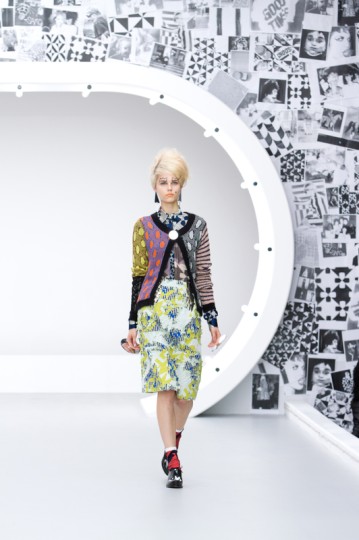 Louise Gray Catwalk for the Summer Season Collections 2013 at London Fashion Week