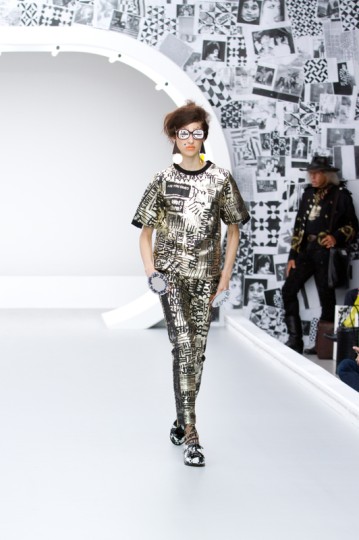 Louise Gray Catwalk for the Summer Season Collections 2013 at London Fashion Week