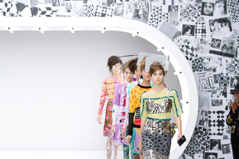 Louise Gray Catwalk for the Summer Season Collections 2013 at London Fashion Week