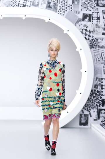 Louise Gray Catwalk for the Summer Season Collections 2013 at London Fashion Week