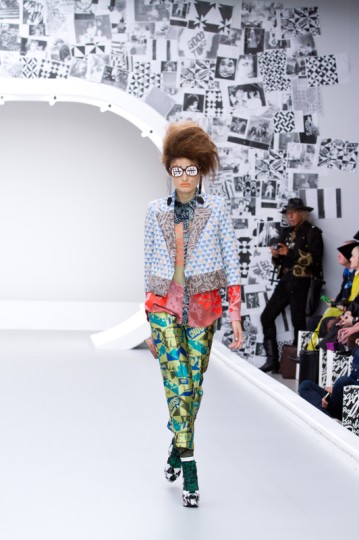 Louise Gray Catwalk for the Summer Season Collections 2013 at London Fashion Week