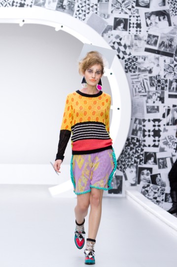 Louise Gray Catwalk for the Summer Season Collections 2013 at London Fashion Week