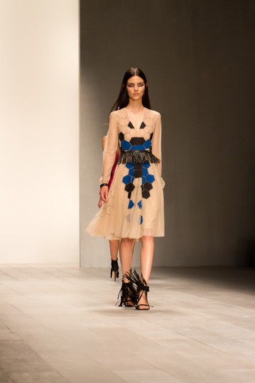 Mario Schwab Autumn Winter Collection Catwalk at London Fashion Week