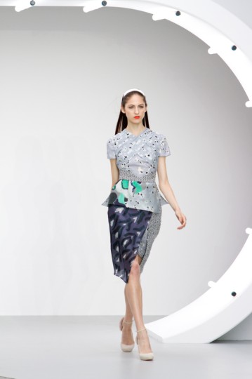 Michael Van Der Ham Catwalk for the Summer Season Collections 2013 at London Fashion Week