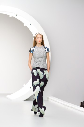 Michael Van Der Ham Catwalk for the Summer Season Collections 2013 at London Fashion Week