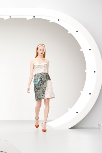 Michael Van Der Ham Catwalk for the Summer Season Collections 2013 at London Fashion Week