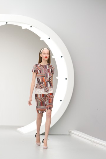 Michael Van Der Ham Catwalk for the Summer Season Collections 2013 at London Fashion Week