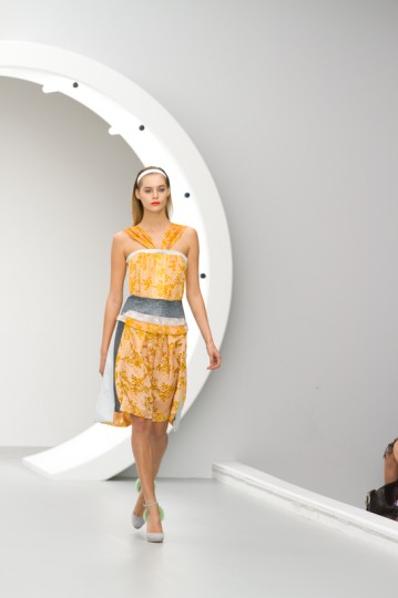 Michael Van Der Ham Catwalk for the Summer Season Collections 2013 at London Fashion Week