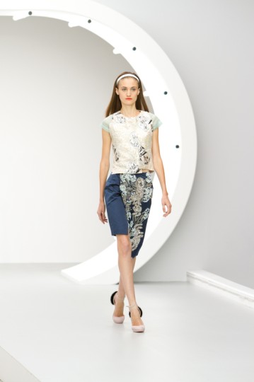 Michael Van Der Ham Catwalk for the Summer Season Collections 2013 at London Fashion Week