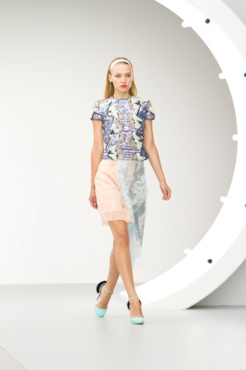 Michael Van Der Ham Catwalk for the Summer Season Collections 2013 at London Fashion Week