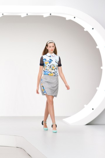 Michael Van Der Ham Catwalk for the Summer Season Collections 2013 at London Fashion Week