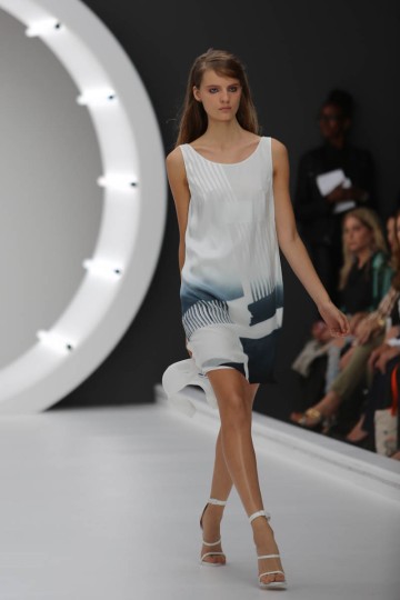 Unique Spring Summer 2013 Collection Topshop Space at London Fashion Week