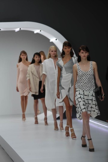 Unique Spring Summer 2013 Collection Topshop Space at London Fashion Week