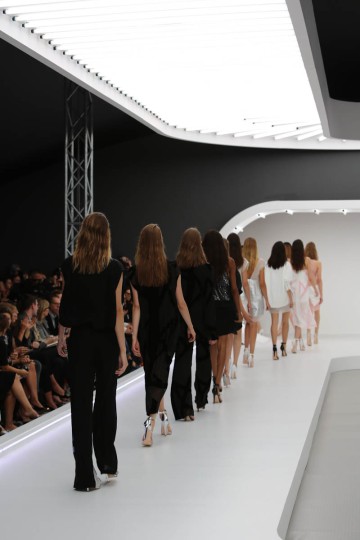 Unique Spring Summer 2013 Collection Topshop Space at London Fashion Week