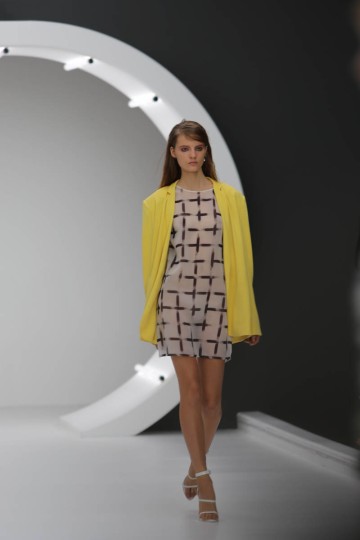 Unique Spring Summer 2013 Collection Topshop Space at London Fashion Week