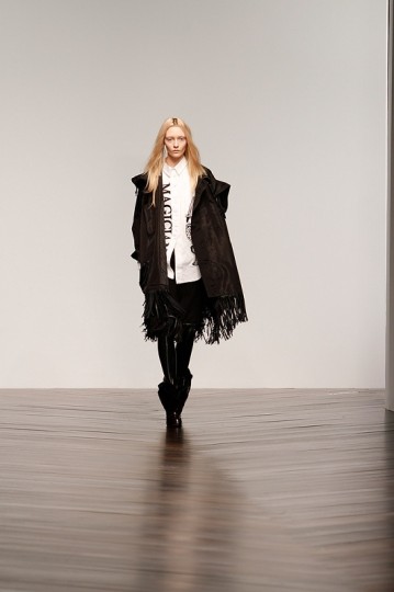 KTZ Catwalk for the London Fashion Week AW13