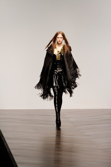 KTZ Catwalk for the London Fashion Week AW13
