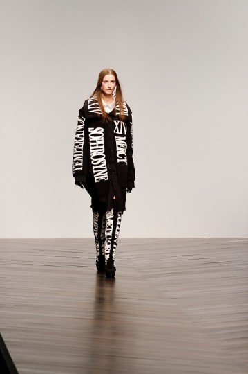 KTZ Catwalk for the London Fashion Week AW13