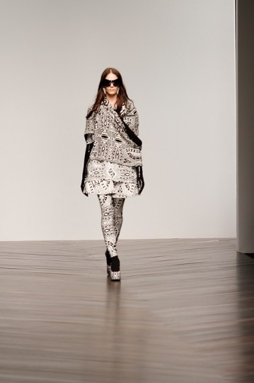KTZ Catwalk for the London Fashion Week AW13