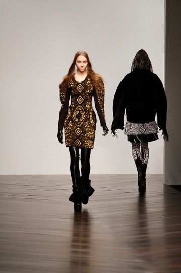 KTZ Catwalk for the London Fashion Week AW13