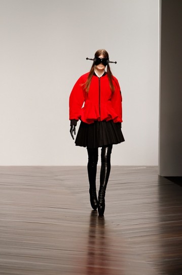 KTZ Catwalk for the London Fashion Week AW13