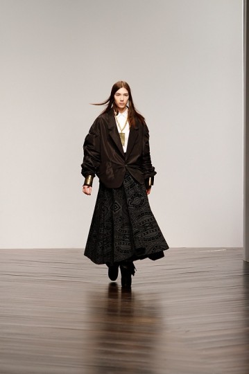 KTZ Catwalk for the London Fashion Week AW13