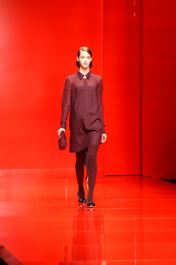 Jasper Conran Catwalk for the London Fashion Week AW13