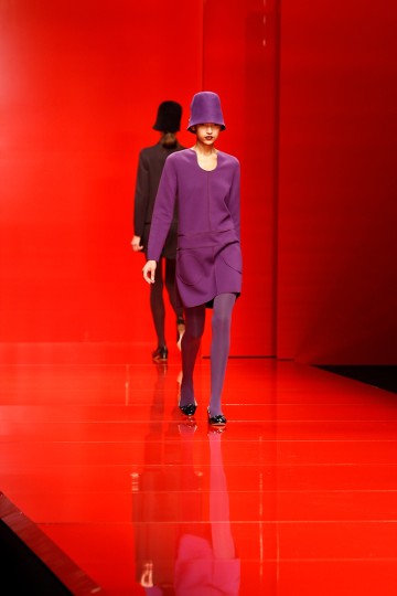 Jasper Conran Catwalk for the London Fashion Week AW13