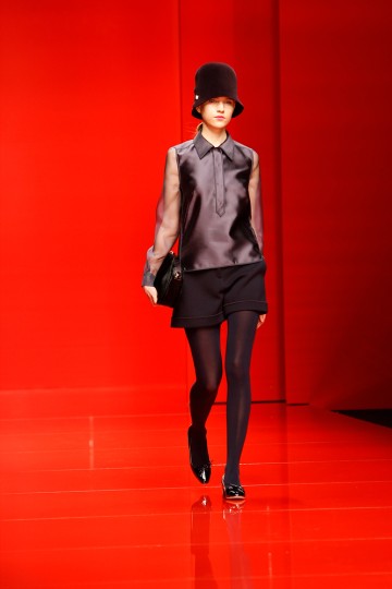 Jasper Conran Catwalk for the London Fashion Week AW13