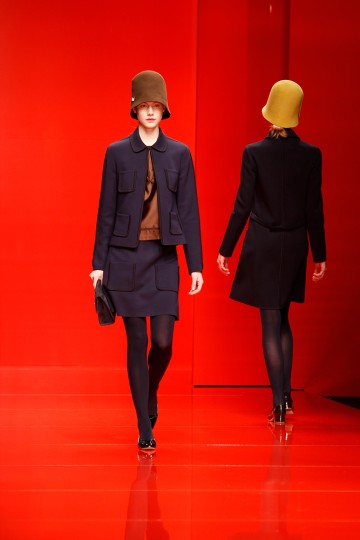 Jasper Conran Catwalk for the London Fashion Week AW13