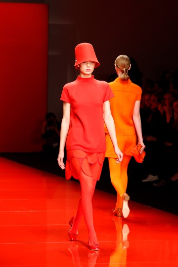 Jasper Conran Catwalk for the London Fashion Week AW13