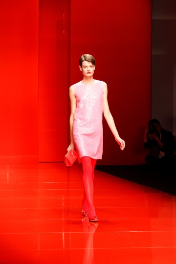 Jasper Conran Catwalk for the London Fashion Week AW13