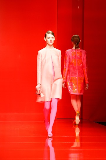 Jasper Conran Catwalk for the London Fashion Week AW13