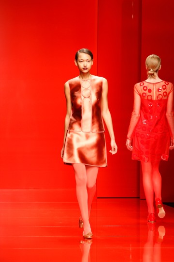 Jasper Conran Catwalk for the London Fashion Week AW13