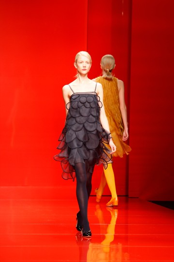Jasper Conran Catwalk for the London Fashion Week AW13
