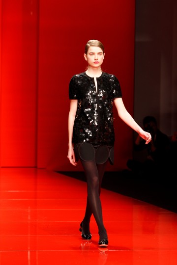 Jasper Conran Catwalk for the London Fashion Week AW13
