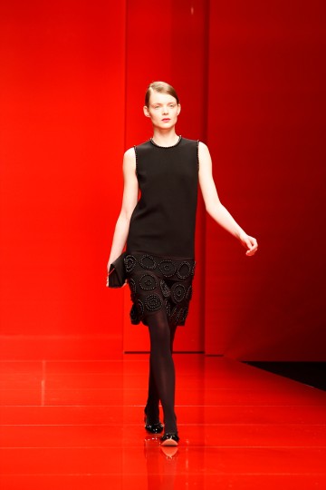 Jasper Conran Catwalk for the London Fashion Week AW13