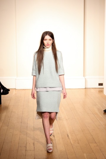 J JS Lee Autumn Winter 2013 Collection at London Fashion Week