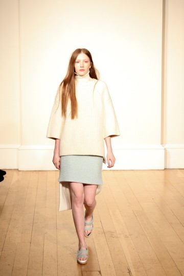 J JS Lee Autumn Winter 2013 Collection at London Fashion Week