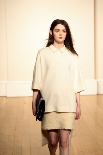 J JS Lee Autumn Winter 2013 Collection at London Fashion Week