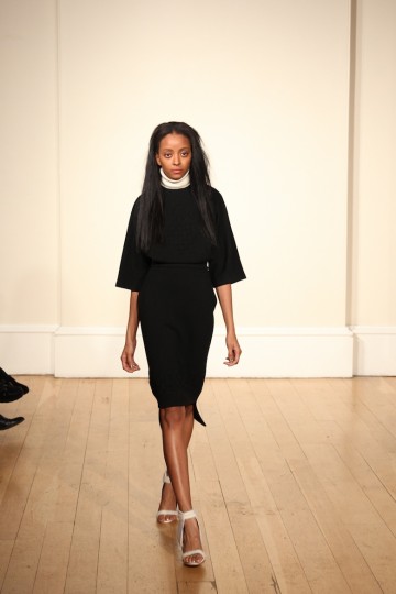 J JS Lee Autumn Winter 2013 Collection at London Fashion Week