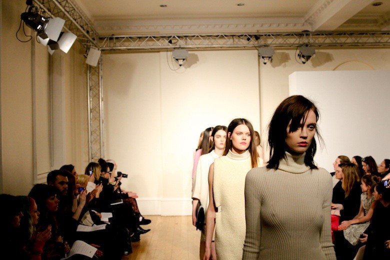 J JS Lee Autumn Winter 2013 Collection at London Fashion Week