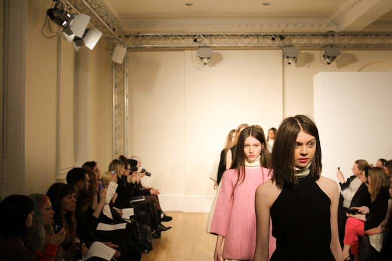 J JS Lee Autumn Winter 2013 Collection at London Fashion Week