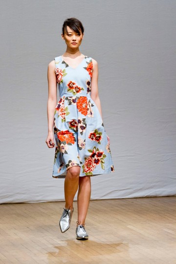 Clements Ribeiro Catwalk for the London Fashion Week AW13
